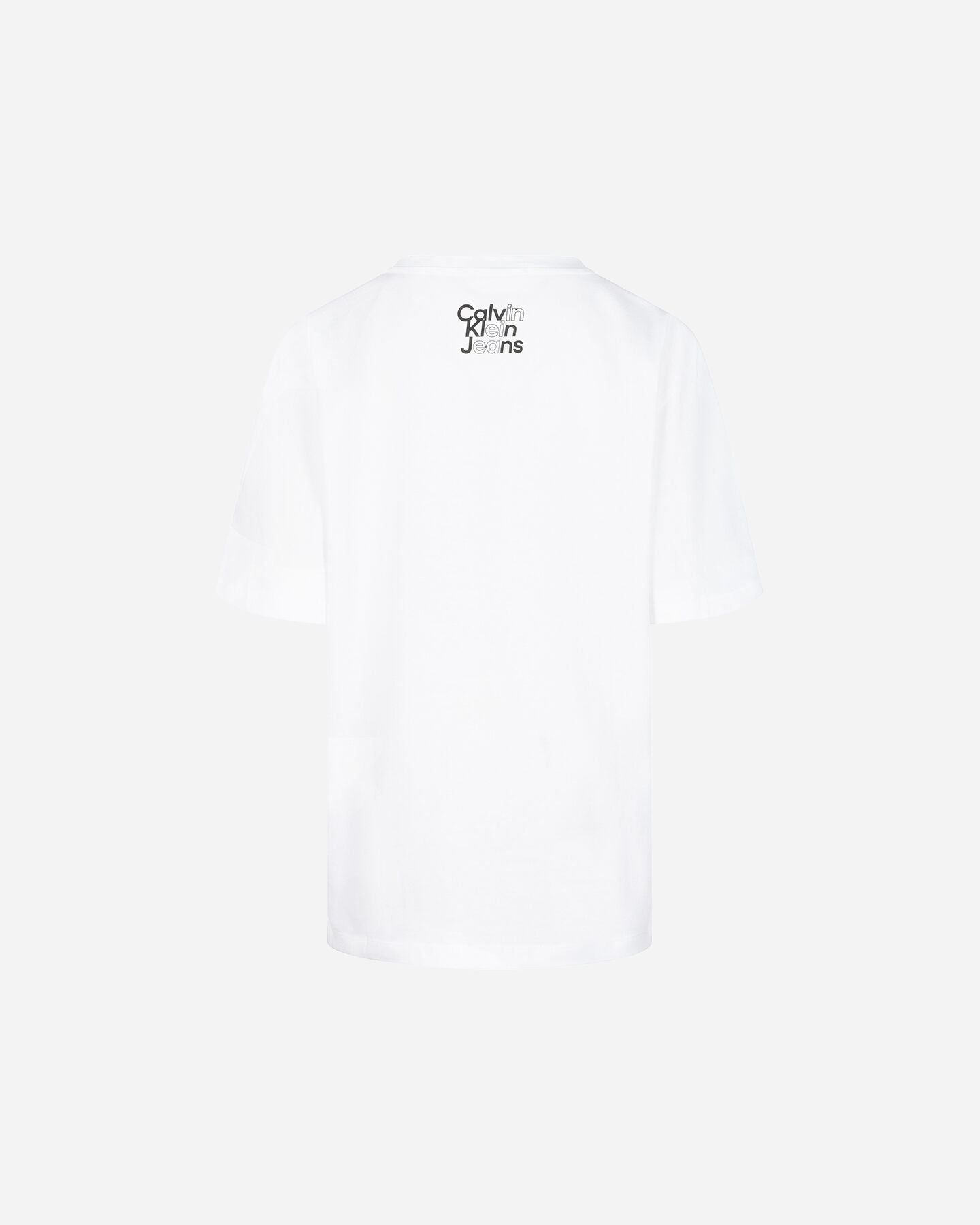  T-Shirt CALVIN KLEIN JEANS MAXI LOGO JR S4131531|BRIGHT WHI|10 scatto 1